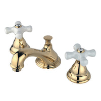 Thumbnail for Kingston Brass KS5562PX 8 in. Widespread Bathroom Faucet, Polished Brass - BNGBath