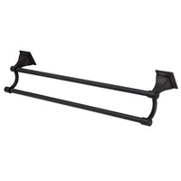 Thumbnail for Kingston Brass BAH6123ORB Monarch 24-Inch Dual Towel Bar, Oil Rubbed Bronze - BNGBath