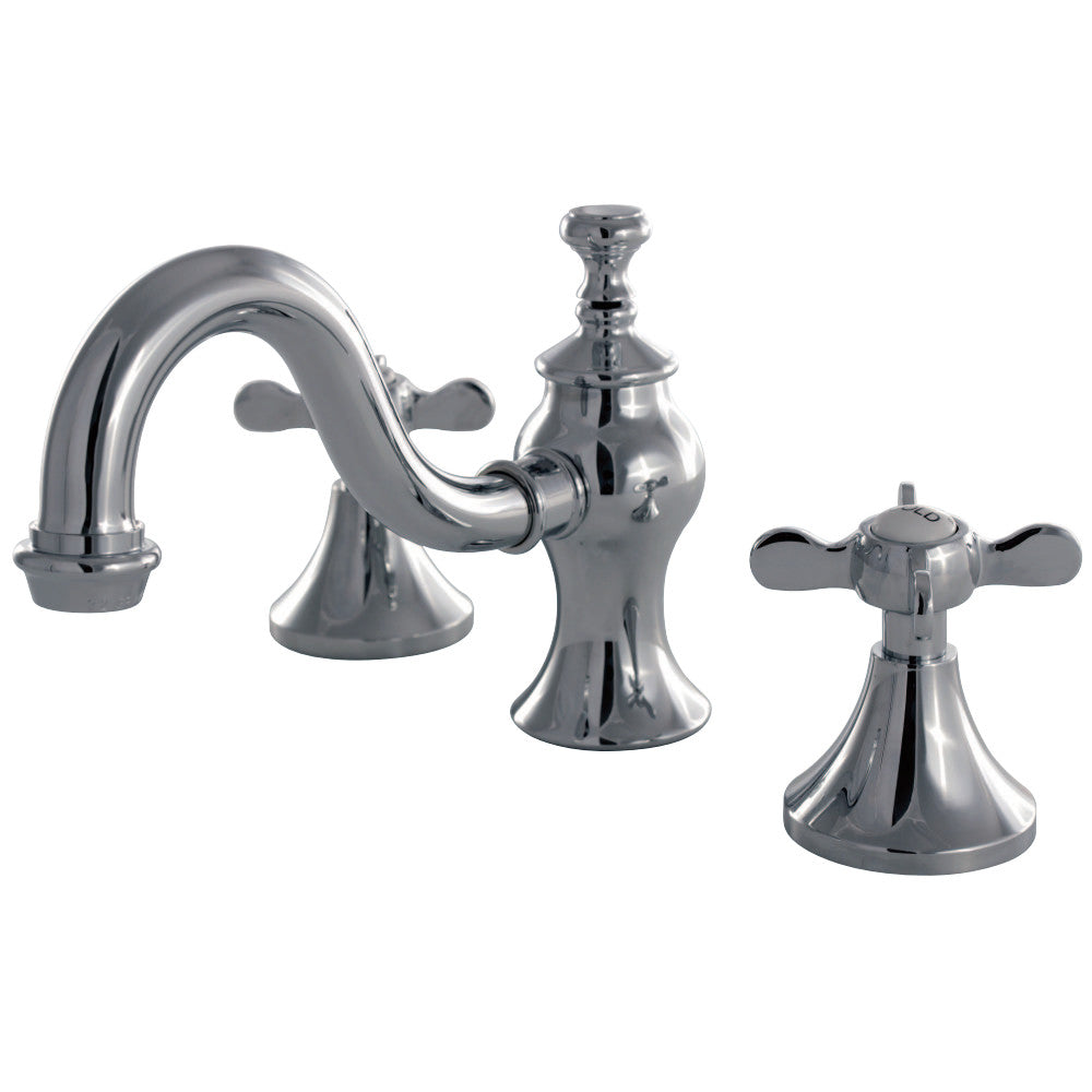 Kingston Brass KC7161BEX 8 in. Widespread Bathroom Faucet, Polished Chrome - BNGBath