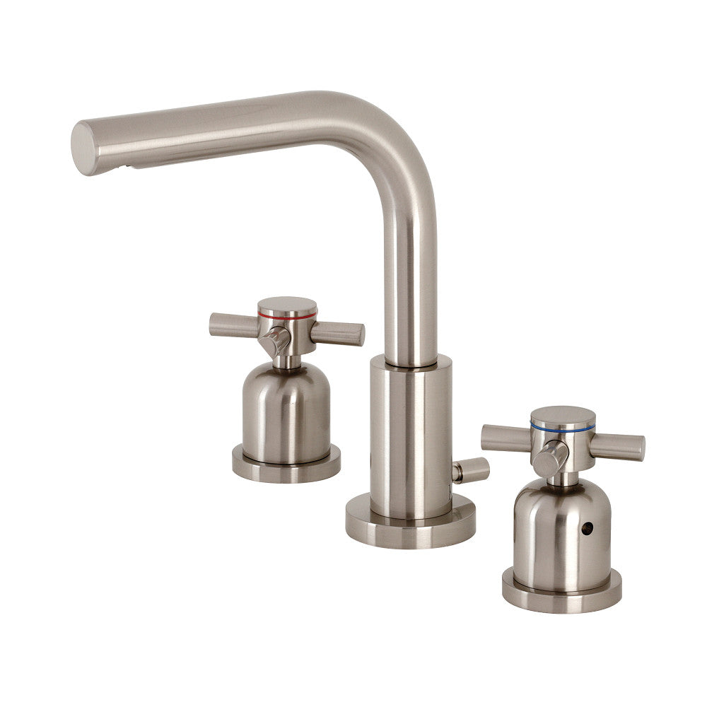 Fauceture FSC8958DX 8 in. Widespread Bathroom Faucet, Brushed Nickel - BNGBath