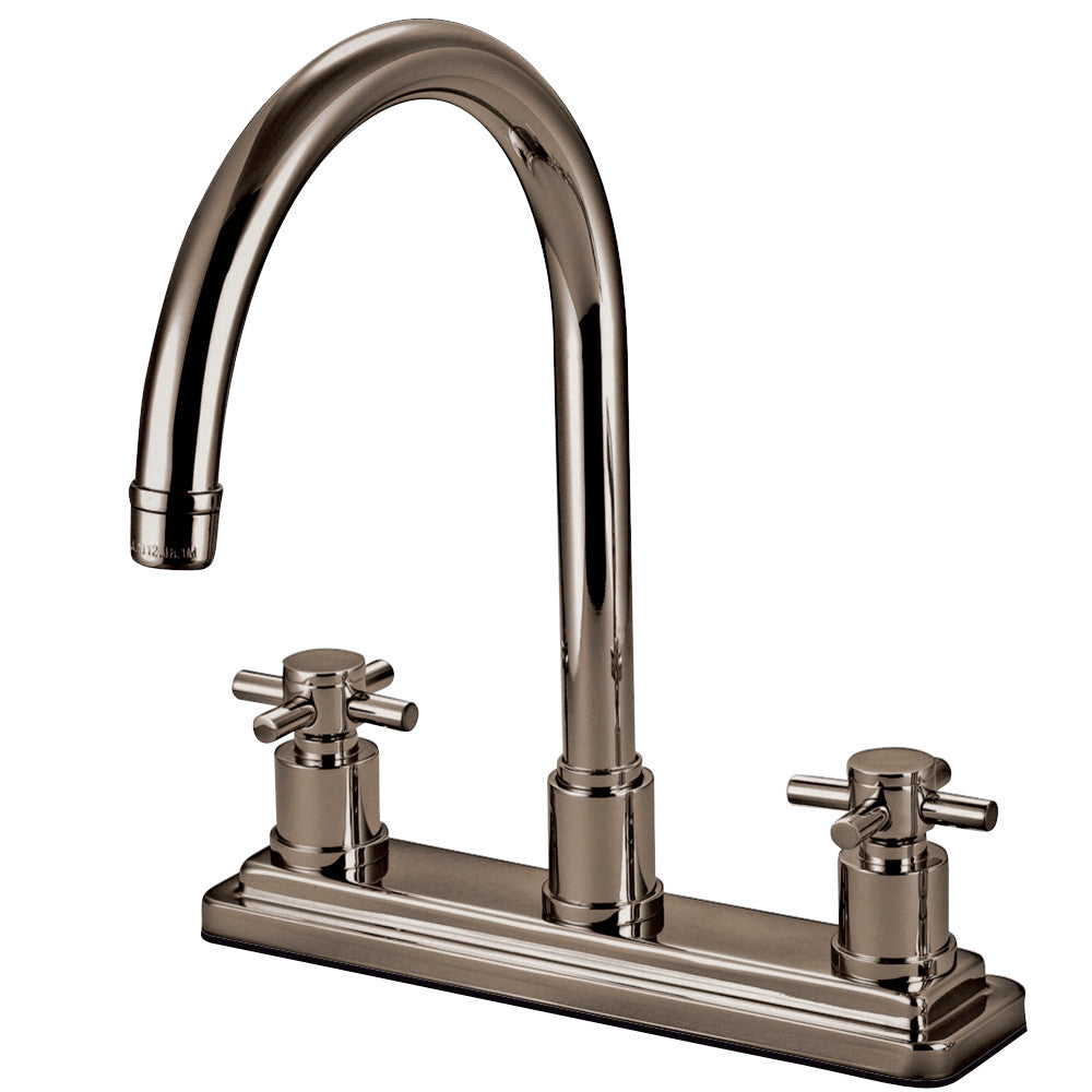 Kingston Brass KS8798DXLS Concord Centerset Kitchen Faucet, Brushed Nickel - BNGBath