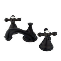 Thumbnail for Kingston Brass KS5565AX 8 in. Widespread Bathroom Faucet, Oil Rubbed Bronze - BNGBath