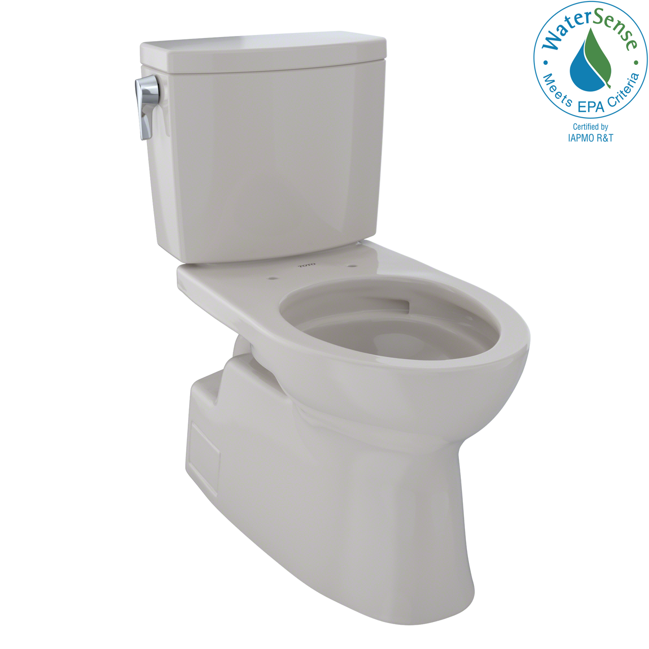 TOTO Vespin II 1G Two-Piece Elongated 1.0 GPF Universal Height Skirted Design Toilet with CeFiONtect,  - CST474CUFG#12 - BNGBath