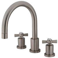 Thumbnail for Kingston Brass KS8328ZX Millennium Roman Tub Faucet, Brushed Nickel - BNGBath