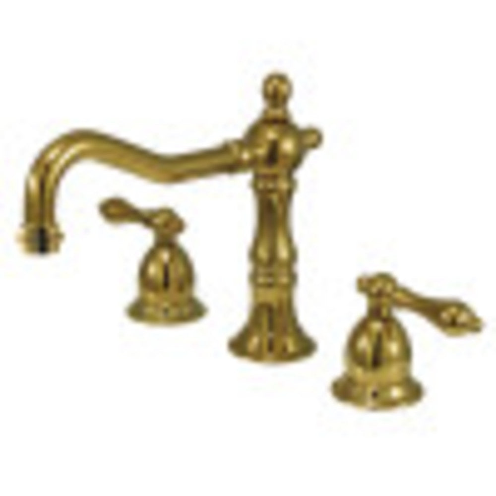 Kingston Brass KS1972AL 8 in. Widespread Bathroom Faucet, Polished Brass - BNGBath