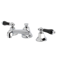 Thumbnail for Kingston Brass KS4461PKL Duchess Widespread Bathroom Faucet with Brass Pop-Up, Polished Chrome - BNGBath