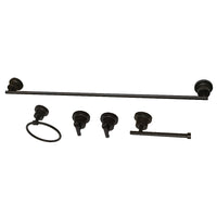 Thumbnail for Kingston Brass BAH8230478ORB Concord 5-Piece Bathroom Accessory Set, Oil Rubbed Bronze - BNGBath