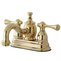 Thumbnail for Kingston Brass KS7102BL 4 in. Centerset Bathroom Faucet, Polished Brass - BNGBath