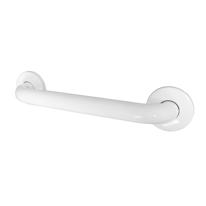 Kingston Brass GB1412CSW Made To Match 12-Inch Stainless Steel Grab Bar, White - BNGBath