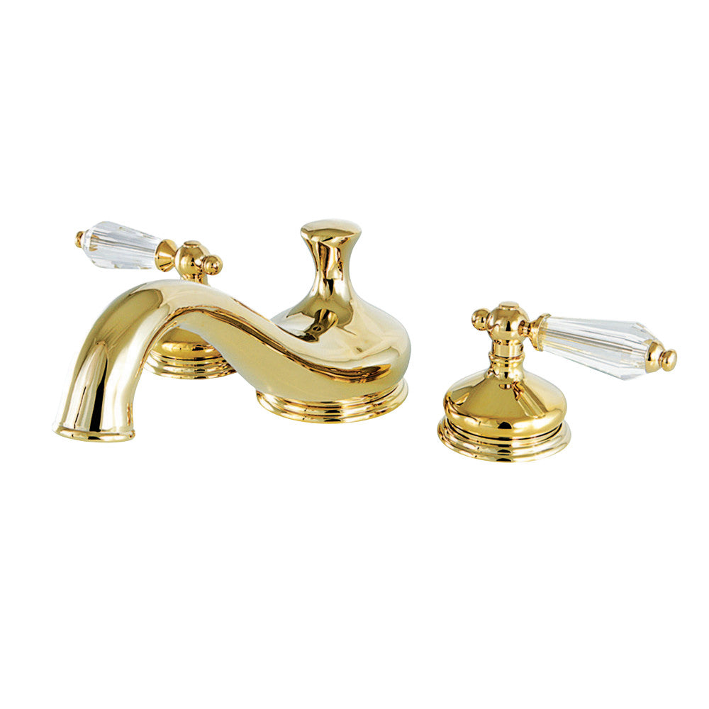 Kingston Brass KS3332WLL Wilshire Roman Tub Faucet, Polished Brass - BNGBath