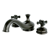 Thumbnail for Kingston Brass KS3335PKX Duchess Roman Tub Faucet, Oil Rubbed Bronze - BNGBath