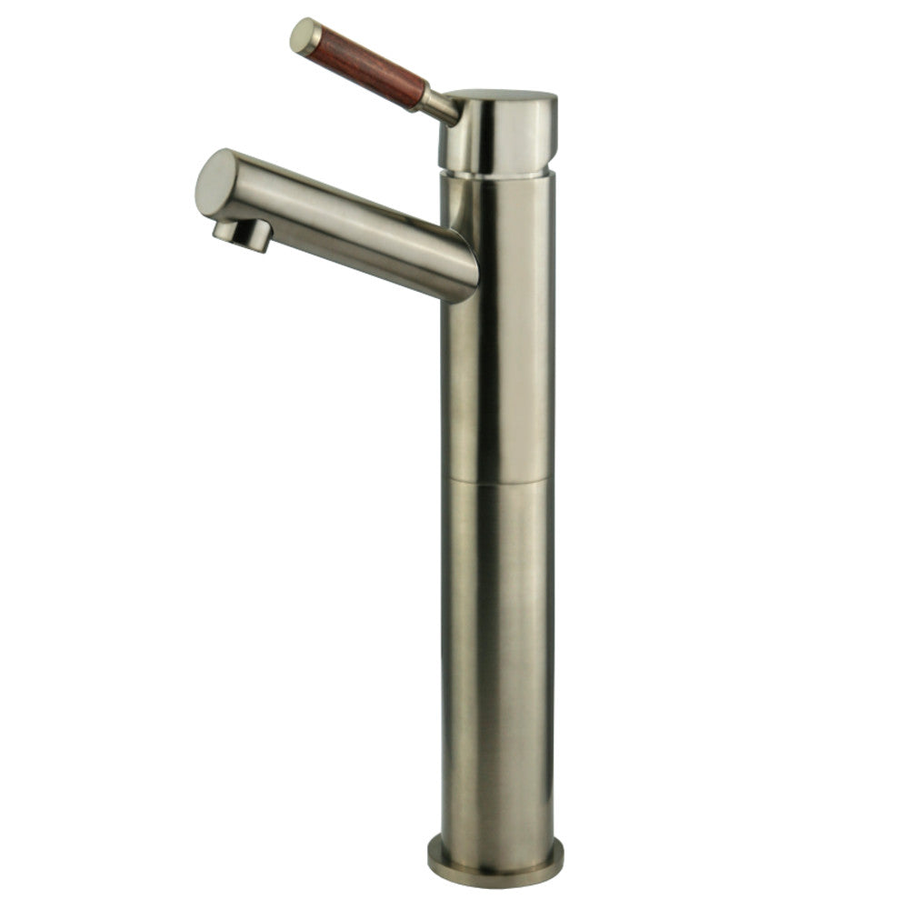 Kingston Brass KS8418DWL Vessel Sink Faucet, Brushed Nickel - BNGBath