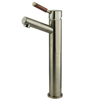 Thumbnail for Kingston Brass KS8418DWL Vessel Sink Faucet, Brushed Nickel - BNGBath
