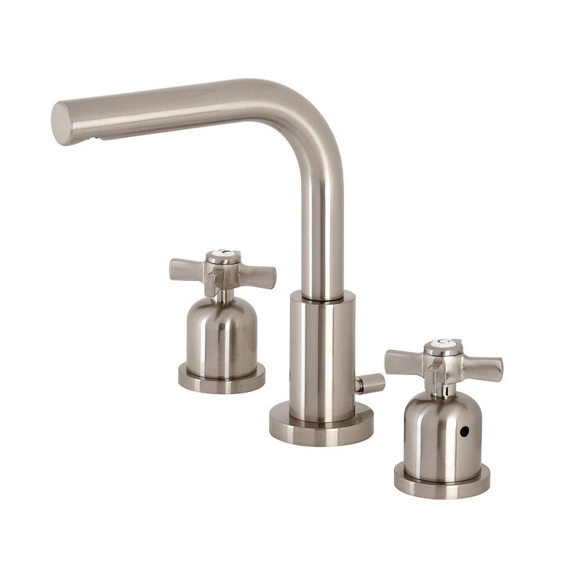 Fauceture FSC8958ZX 8 in. Widespread Bathroom Faucet, Brushed Nickel - BNGBath