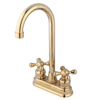 Thumbnail for Kingston Brass KB492AX Bar Faucet, Polished Brass - BNGBath