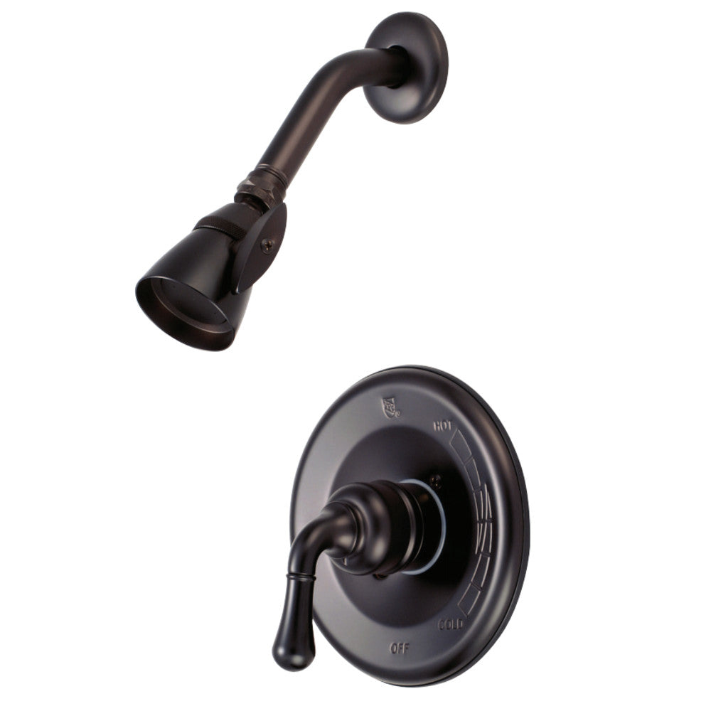 Kingston Brass GKB635SO Water Saving Magellan Shower Combination with 1.5GPM Water Savings Showerhead, Oil Rubbed Bronze - BNGBath