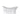 Aqua Eden VT7DS692828P 69-Inch Acrylic Double Slipper Pedestal Tub with 7-Inch Faucet Drillings, White - BNGBath