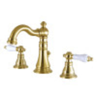 Thumbnail for Fauceture FSC1973APL American Patriot Widespread Bathroom Faucet, Brushed Brass - BNGBath