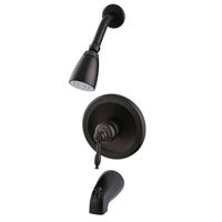 Thumbnail for Kingston Brass KB535KL Tub and Shower Faucet, Oil Rubbed Bronze - BNGBath