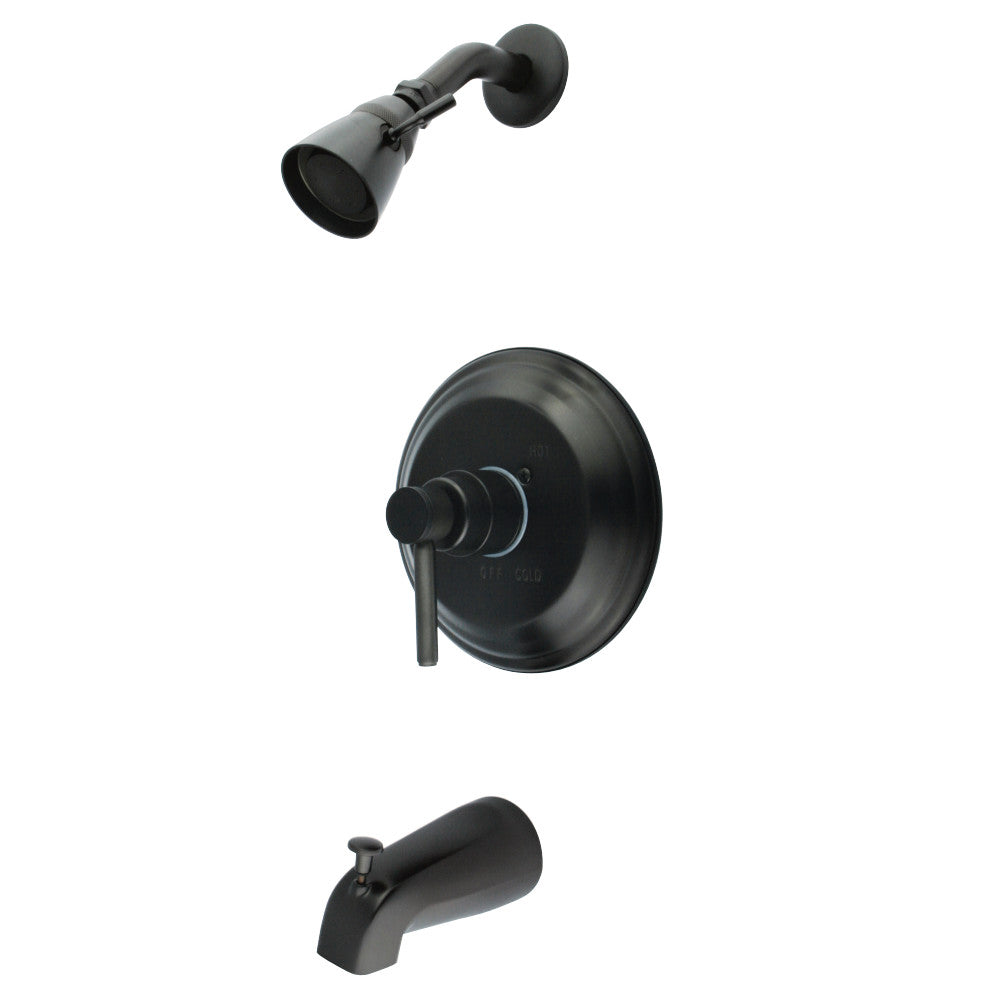 Kingston Brass KB2635DLT Concord Tub & Shower Faucet (Valve Not Included), Oil Rubbed Bronze - BNGBath