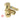 Kingston Brass CC54402DL 5/8" OD Comp X 1/2" OD Comp Angle Stop Valve, Polished Brass - BNGBath