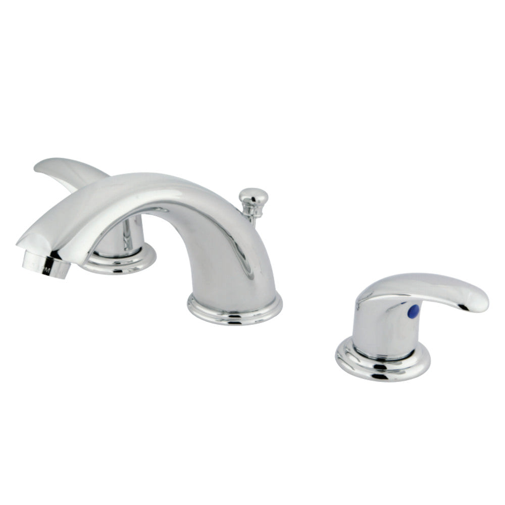 Kingston Brass KB6961LL 8 in. Widespread Bathroom Faucet, Polished Chrome - BNGBath