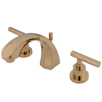 Thumbnail for Kingston Brass KS4982CML 8 in. Widespread Bathroom Faucet, Polished Brass - BNGBath