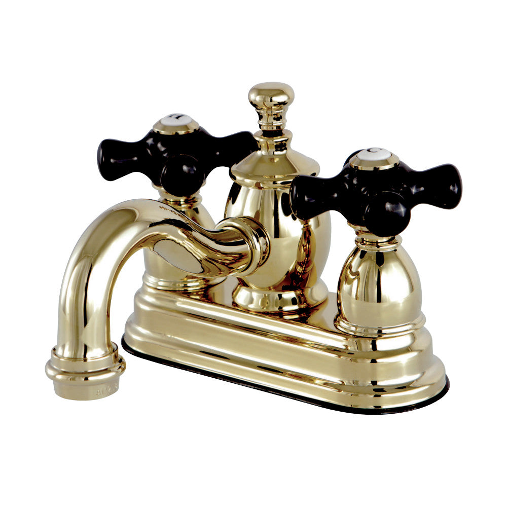 Kingston Brass KS7102PKX 4 in. Centerset Bathroom Faucet, Polished Brass - BNGBath