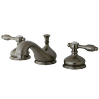 Thumbnail for Kingston Brass KS1168TAL 8 in. Widespread Bathroom Faucet, Brushed Nickel - BNGBath