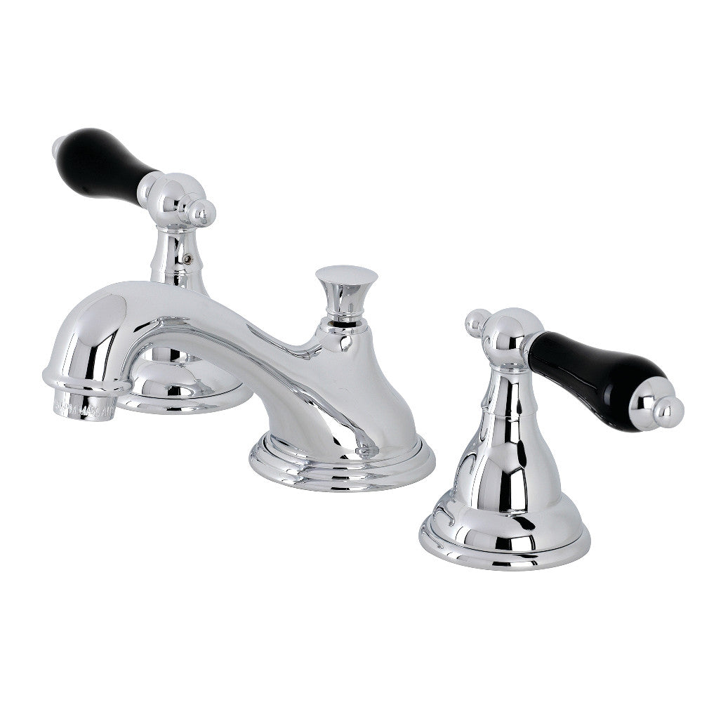 Kingston Brass KS5561PKL Duchess Widespread Bathroom Faucet with Brass Pop-Up, Polished Chrome - BNGBath