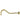 Kingston Brass K117C2 Restoration 17" Shower Arm, Polished Brass - BNGBath