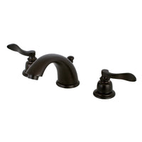 Thumbnail for Kingston Brass KB965NFL Widespread Bathroom Faucet, Oil Rubbed Bronze - BNGBath