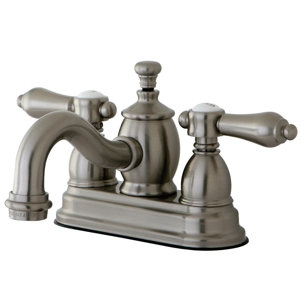 Kingston Brass KS7108BAL 4 in. Centerset Bathroom Faucet, Brushed Nickel - BNGBath
