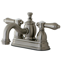 Thumbnail for Kingston Brass KS7108BAL 4 in. Centerset Bathroom Faucet, Brushed Nickel - BNGBath