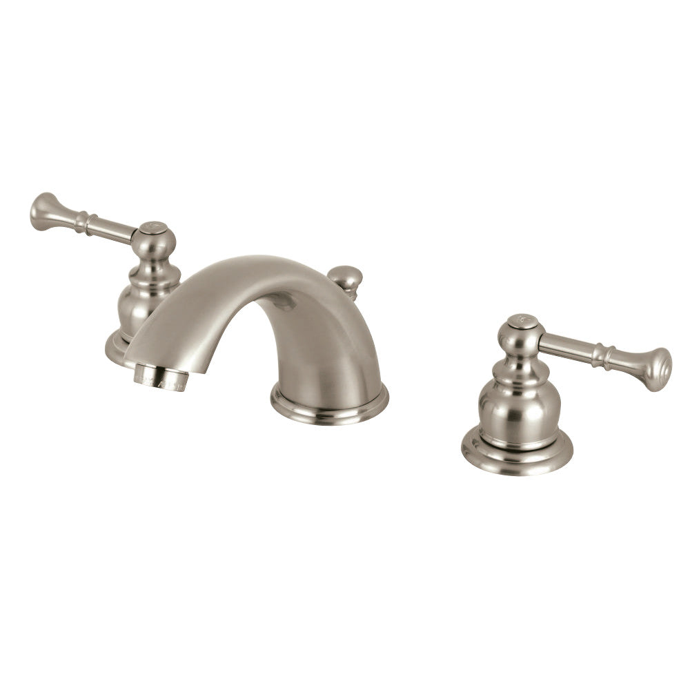 Kingston Brass KB968NL Widespread Bathroom Faucet, Brushed Nickel - BNGBath