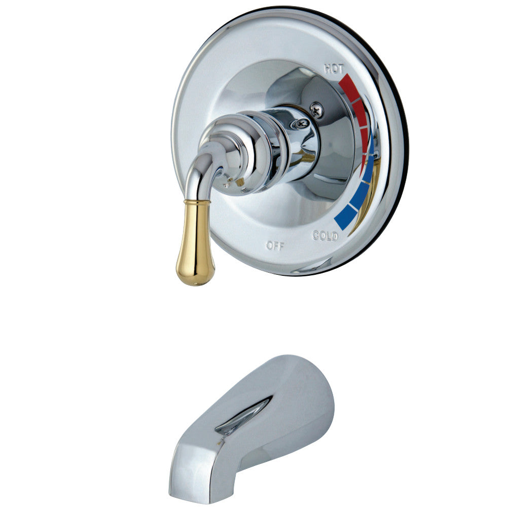 Kingston Brass KB634TO Magellan Tub Only for KB634, Polished Chrome - BNGBath