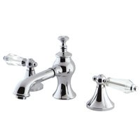 Thumbnail for Kingston Brass KC7061WLL 8 in. Widespread Bathroom Faucet, Polished Chrome - BNGBath