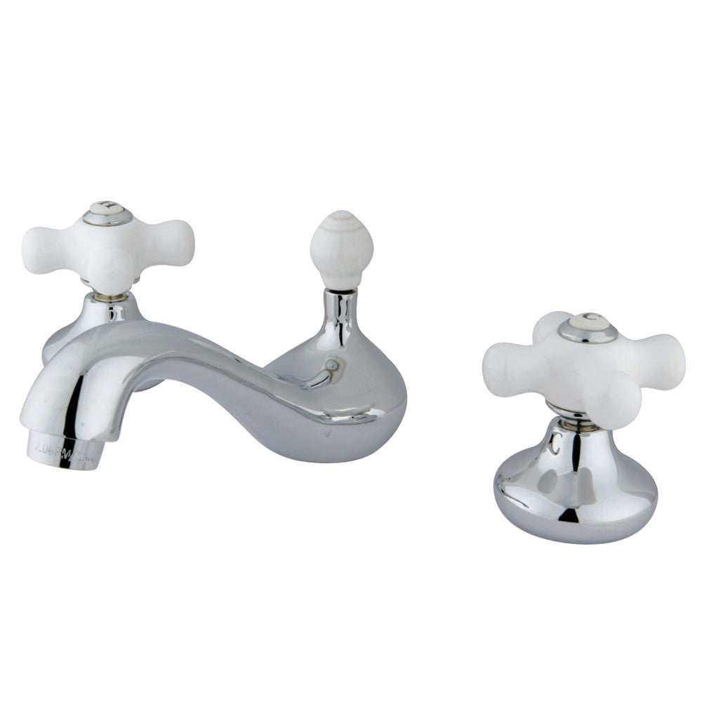 Kingston Brass KS941CX 8 to 16 in. Widespread Bathroom Faucet, Polished Chrome - BNGBath