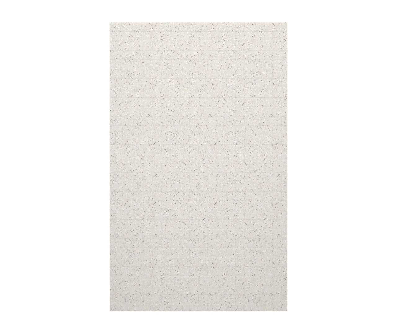 Swanstone 62-in x 96-in Shower Wall Panel 3" X 6" Subway Tile - BNGBath