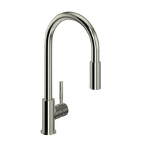 Thumbnail for ROHL Lux Side Handle Stainless Steel Pulldown Kitchen Faucet - BNGBath