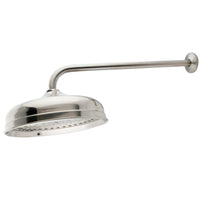 Thumbnail for Kingston Brass K225K18 Trimscape 10 in. Showerhead with 17 in. Shower Arm, Brushed Nickel - BNGBath