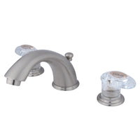 Thumbnail for Kingston Brass KB968ALL Widespread Bathroom Faucet, Brushed Nickel - BNGBath