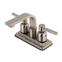 Thumbnail for Kingston Brass KB8468DL Concord 4-Inch Centerset Bathroom Faucet, Brushed Nickel - BNGBath