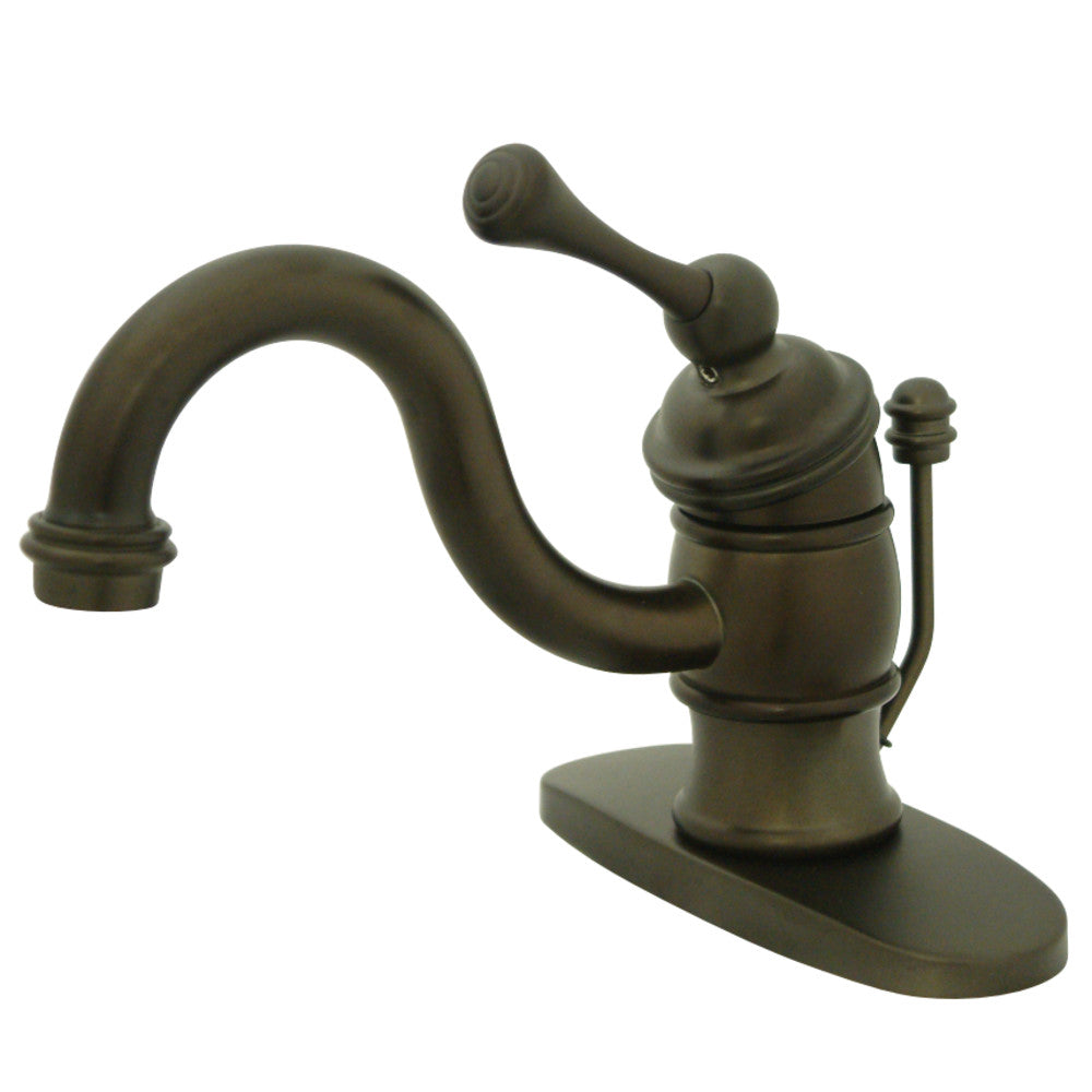 Kingston Brass KB3405BL Victorian 4" Centerset Single Handle Bathroom Faucet, Oil Rubbed Bronze - BNGBath