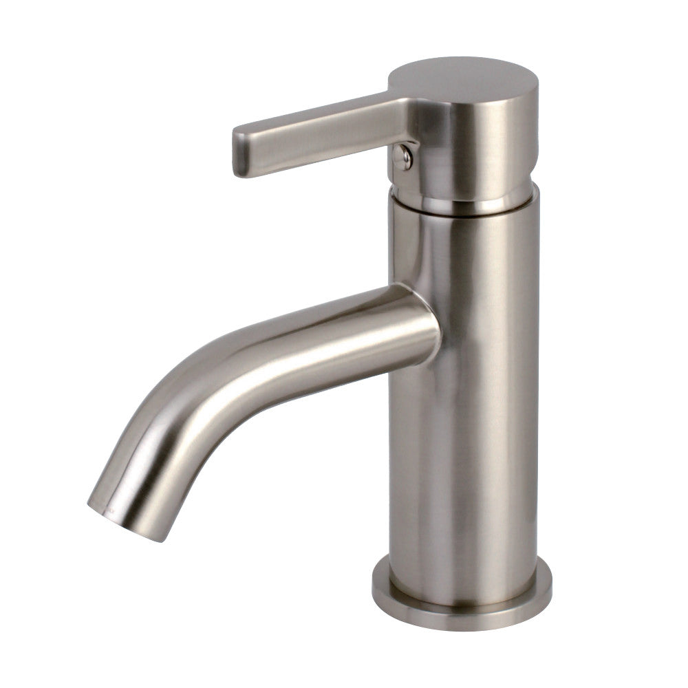 Fauceture LS8228CTL Continental Single-Handle Bathroom Faucet with Push Pop-Up, Brushed Nickel - BNGBath