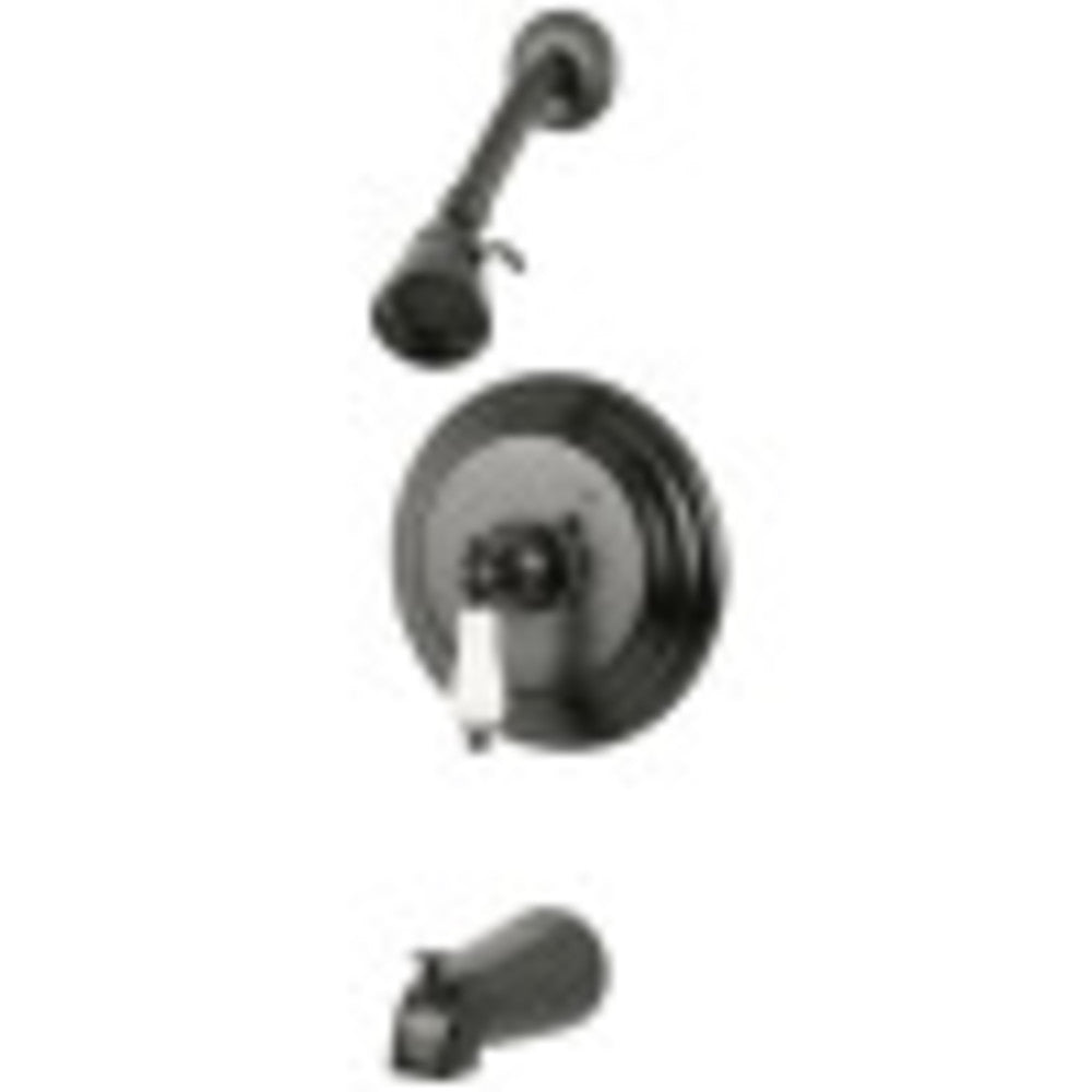 Kingston Brass KB3635PLT Tub and Shower Trim Only, Oil Rubbed Bronze - BNGBath