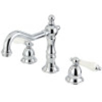 Thumbnail for Kingston Brass CC56L1 8 to 16 in. Widespread Bathroom Faucet, Polished Chrome - BNGBath