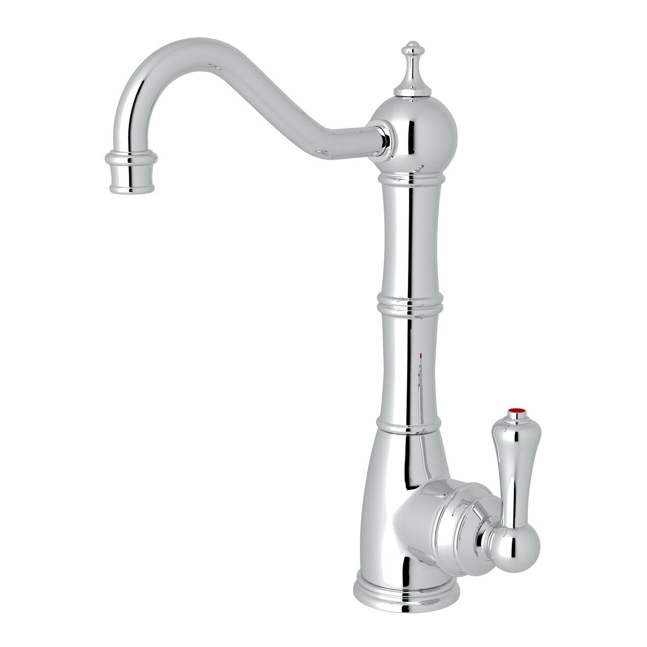 Perrin & Rowe Edwardian Column Spout Hot Water Faucet - BNGBath