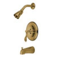 Thumbnail for Kingston Brass KB1632CFL Century Tub & Shower Faucet, Polished Brass - BNGBath