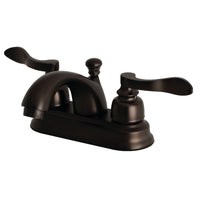 Thumbnail for Kingston Brass FB2605NFL 4 in. Centerset Bathroom Faucet, Oil Rubbed Bronze - BNGBath